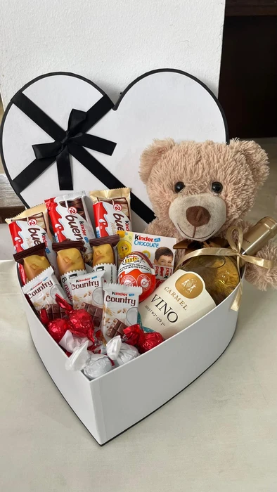 מארז שוקולדים ודובי